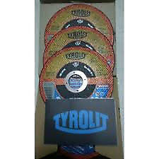 Disco de corte Tyrolit de 115 mm x 1,6 mm x 25 uds