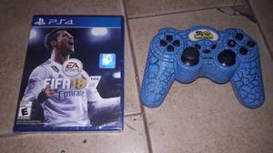 FIFA 18 Ps4 Sellado+Joystick pc
