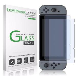 Film Gorilla Glass Vidrio Templado X2 Nintendo Switch