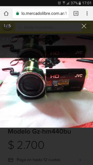 Filmadora Jvc gz-hm440bu