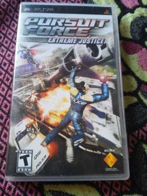 Juego Psp Pursuit Force Extreme Justice