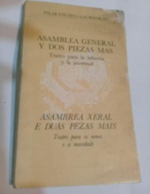LIBRO ASAMBLEA GENERAL Y DOS PIEZAS MAS