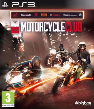 MOTORCYCLE CLUB PS3 fisico usado