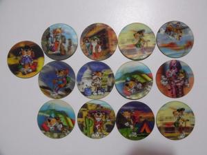 Tazos Vr Troopers Lote X 5/Tazos Chester 3d Lote X 13