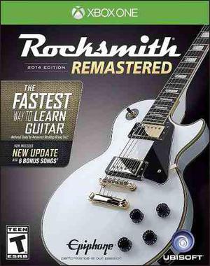 Xbox One Rocksmith 2014 Remastered / Incluye Cable Real Tone