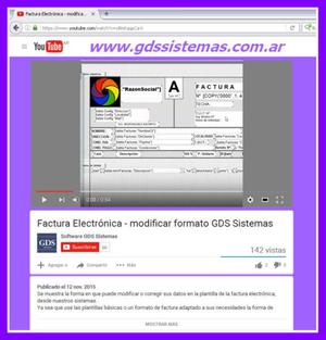 _/=//_ Factura electrónica ➪ GDS Sistemas _///=//_
