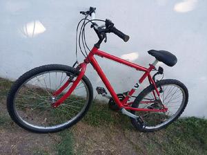 Bicicleta rod 24 mtb con 18 vel.