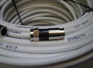 Cable Coaxil Rg6 Blanco x 11metros - USADO