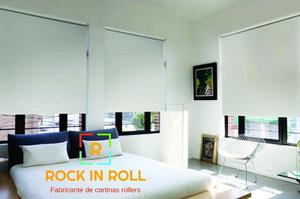 Cortinas Roller Blackout 100% Bloqueo Luz- Somos Fabricantes