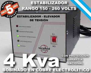 Estabilizador Elevador De Tensión Automatico 4000w 4kva