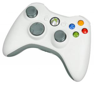 Joystick Control de Xbox 360 Inalambrico Blanco