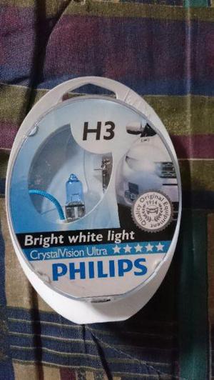 Kit Lamparas Philips H3 Crystal Vision Ultra 12v 55w