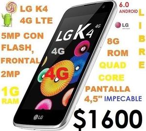 LIQUIDO LG K4 4G 1G RAM,8G MEMO,QUAD CORE,ANDROID 5.1
