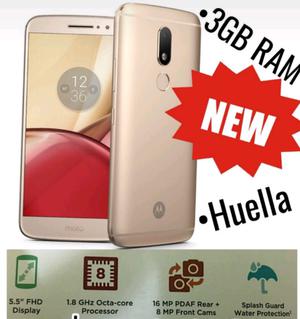 MOTO M 32GB 3GB LIBRE DORADO NUEVO