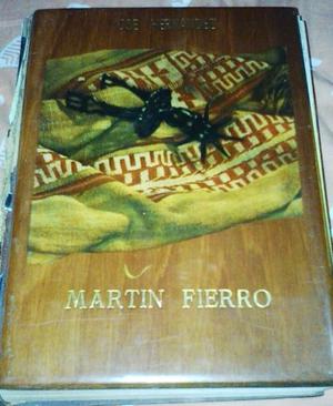 Martin Fierro Tapa Madera 