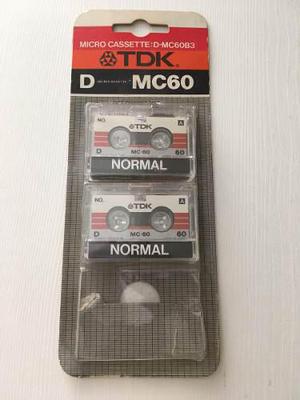Micro Cassette Tdk Mc60
