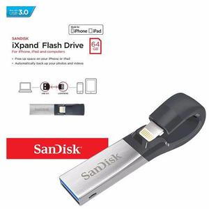 Pen Drive Sandisk - Unidad Flash Ixpand 64gb - Iphone / Ipad