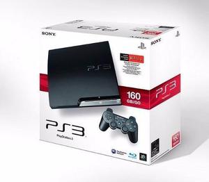 Playstation 3 Slim Sony 160gb Joystick Canje Playstation 2