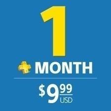 Psn Plus 1 Mes 30 Dias Ps3 Ps4 Vita Membresia Codigo Usa