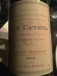 Vino D.v Catena Zapata Grenache De 750 Cc Solo Envios