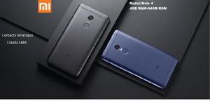 Xiaomi Redmi Note 4 64gb 4gb Huella 13mpx Funda Templado