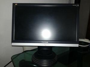 vendo Monitor Viewsonic LCD 17 pulgadas funcionando