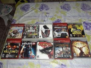 vendo juegos de ps3