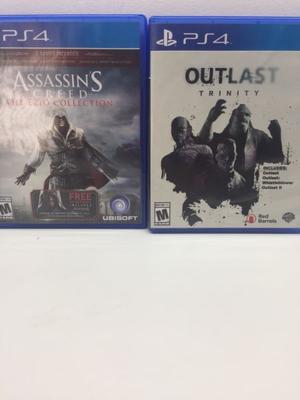 Assassin’s creed the Ezio collection/ Outlast Trinity