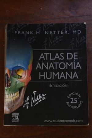 Atlas De Anatomía Humana - Frank H. Netter Md. 6ta Edición