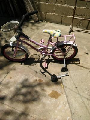 Bicicleta niña seminueva