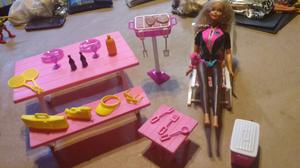 Juegos de camping de Barbie