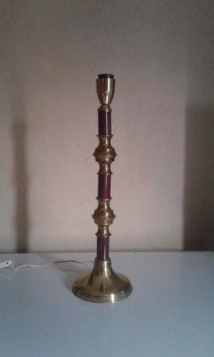 Lámpara de mesa antigua de 52 cm