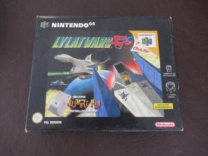 Lylat Wars Pal - N64 - Caja Grande C/ Rumble Pack - Star Fox