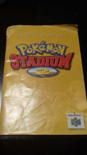 Manual Pokemon Stadium 2 N64