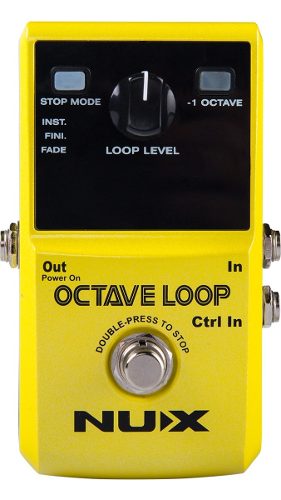 Nux - Octave Loop - Pedal Octavador + Looper 24 Bit - Cuotas