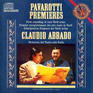 Pavarotti Premieres Verdi Abbado CD