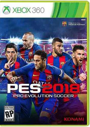 Pes 2018: Pro Evolution Soccer - Xbox 360 - Original