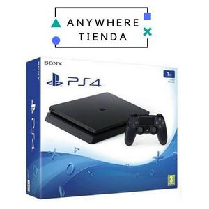 Playstation 4 Ps4 1tb Slim + Juego Eft10399 Cuotas Anywhere