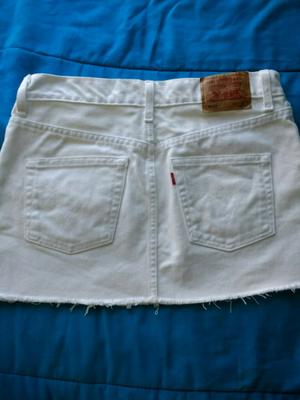 Pollera Levi's Blanca