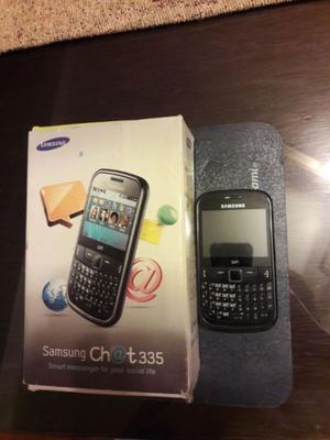 Samsung Chat 335 Negro para Movistar. Con caja y cargador.