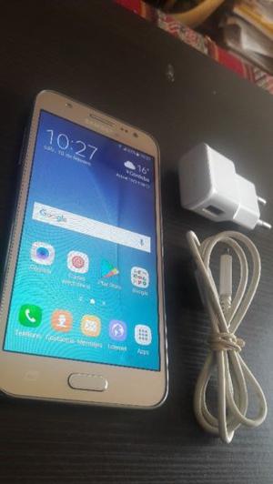 Samsung J5 Dorado 4g Libre 16gb 2 Gb Ram, Cable, Cargador