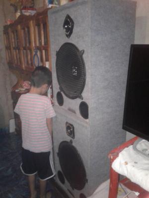 Vendo urgente 2 parlantes selenion 800w con bala selenion