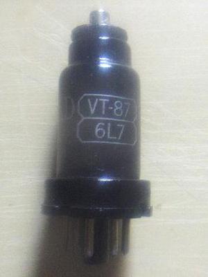 valvula 6l7 - vt87 marca ken rad usa heptode universal --