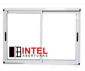 ventana corrediza de aluminio 150x110 dvh