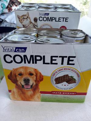 28 LATAS 28*** pate VITAL CAN COMPLETE. para perros y