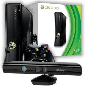 A - Xbox 360 Slim-rgh 250 Gb+220v+c/kinect+ 2 Joy