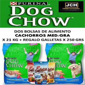 Alim. Cachorro DOGCHOW / POR DOS BOLSAS DE 21 Kg C/U