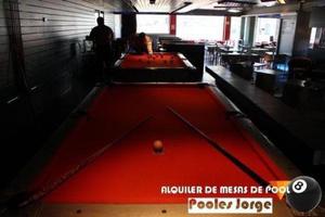 Alquiler Mesas de Pool Profesionales Fijo / Porcentaje