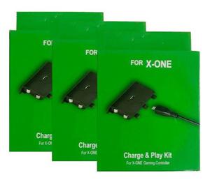 Batería Y Cable Carga Joystick De X Box One- Nuevo-