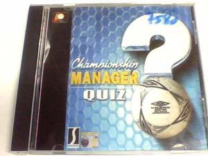 Championship Manager Quiz Ps1 Y Ps2 Chipeadas Disco Plateado